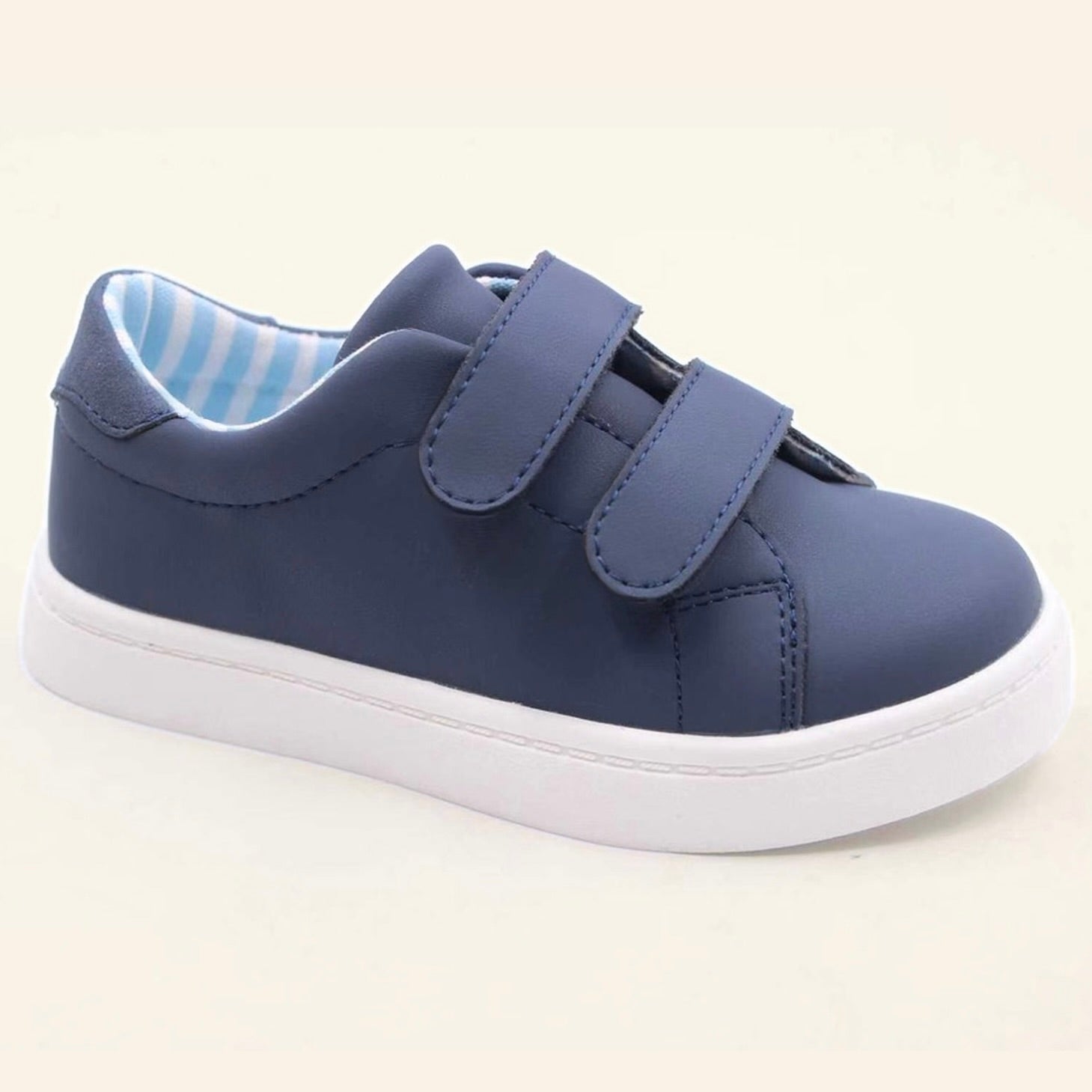 The Leather in Navy