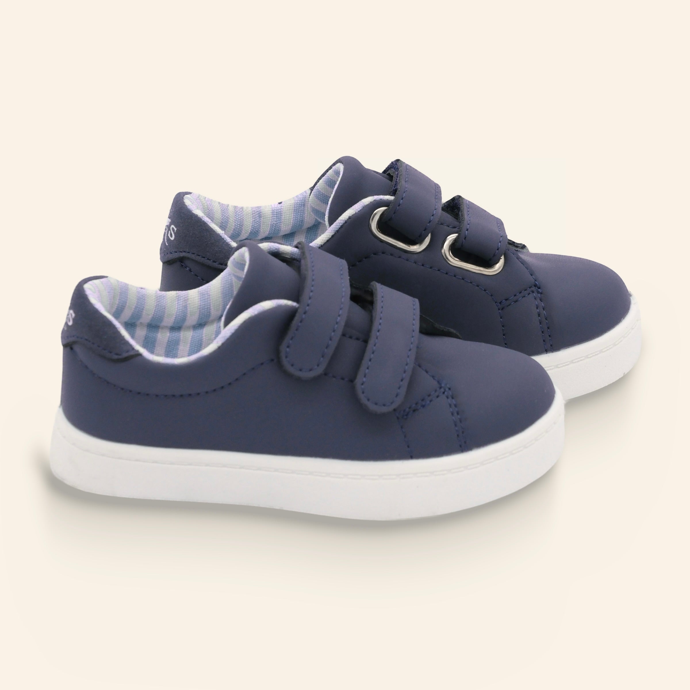 The Leather in Navy